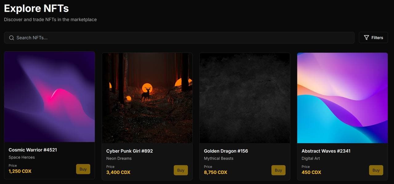 Discover & Explore NFTs